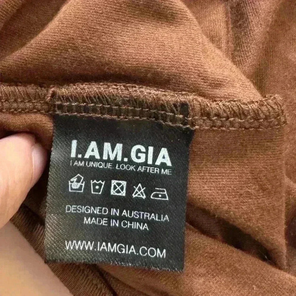 I.AM.GIA Halo Pant Size XS in Chocolate Brown Viral TikTok Euphoria - Picture 10 of 13